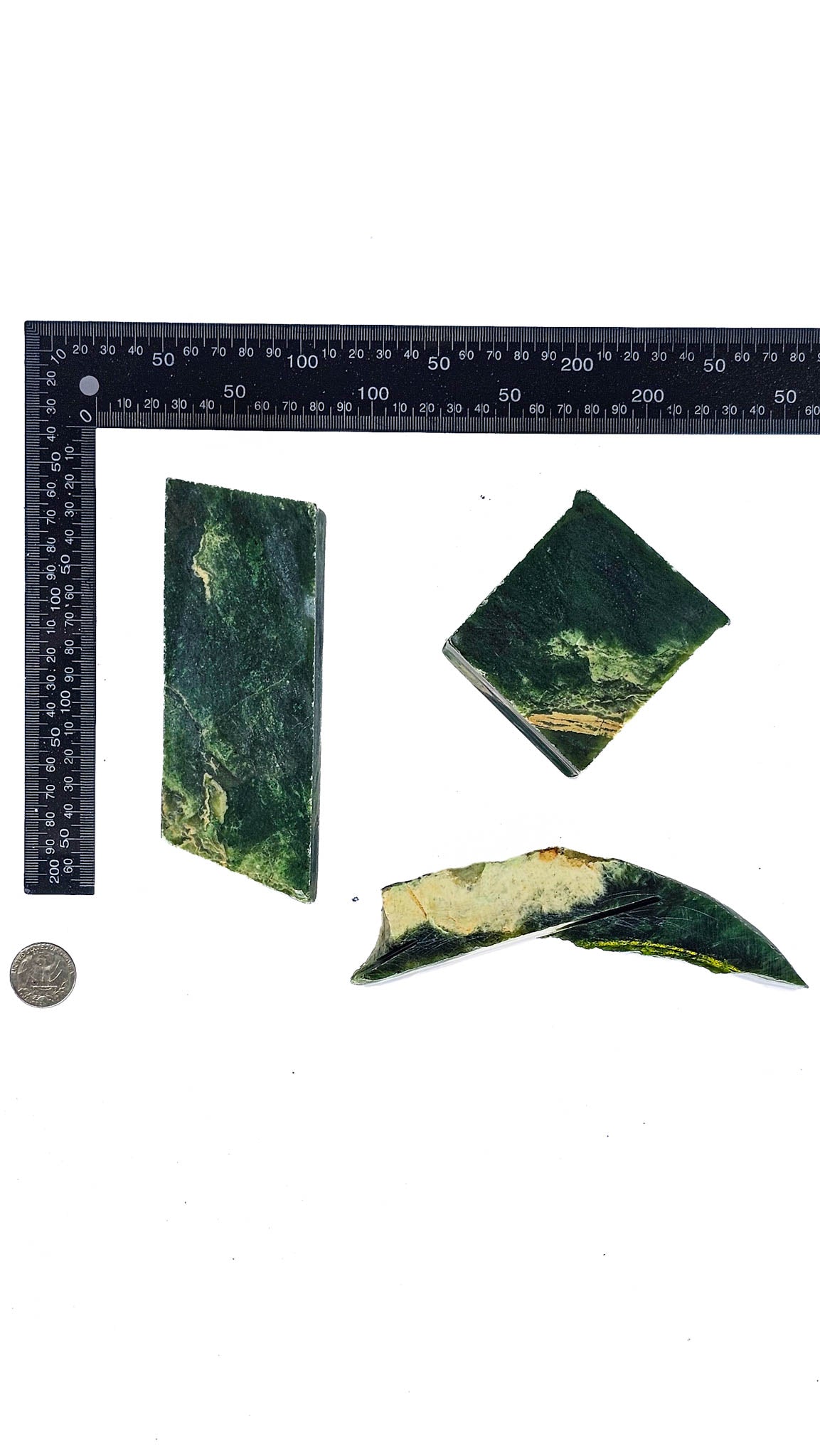 2.042kg - A Grade - Nephrite Rough Combo