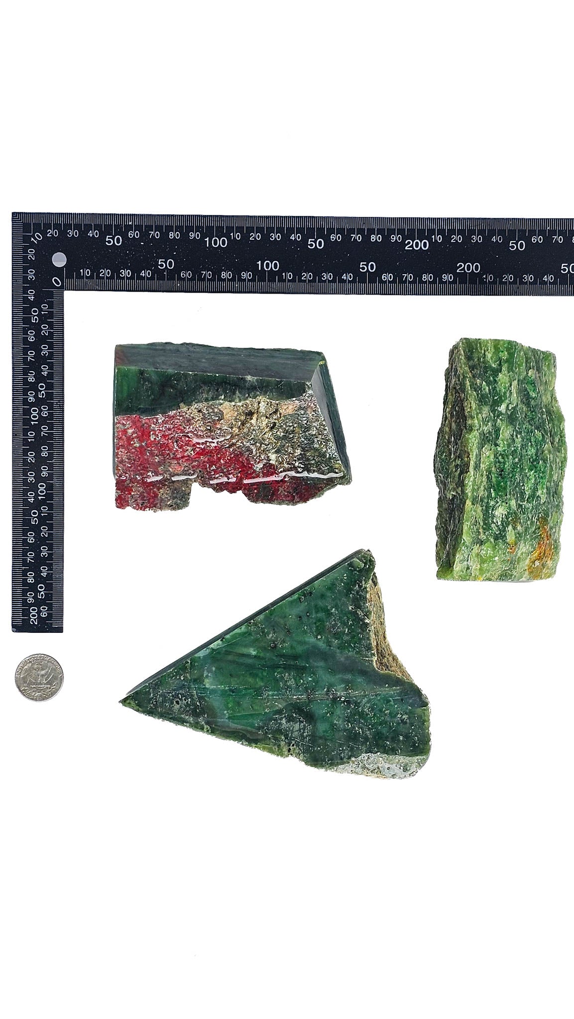 2.306kg - A Grade - Nephrite Rough Combo