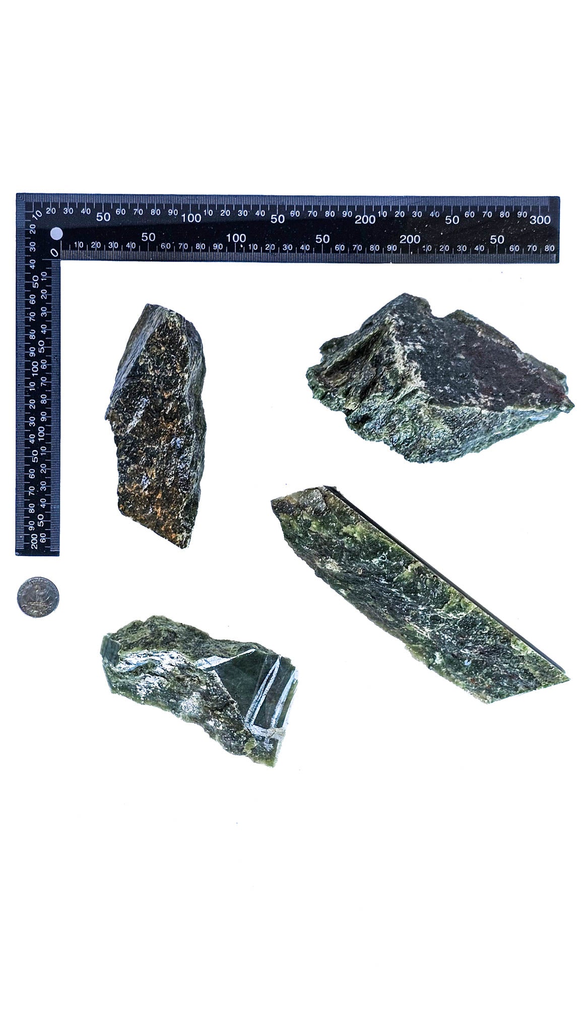 2.464kg - B Grade - Nephrite Rough Combo