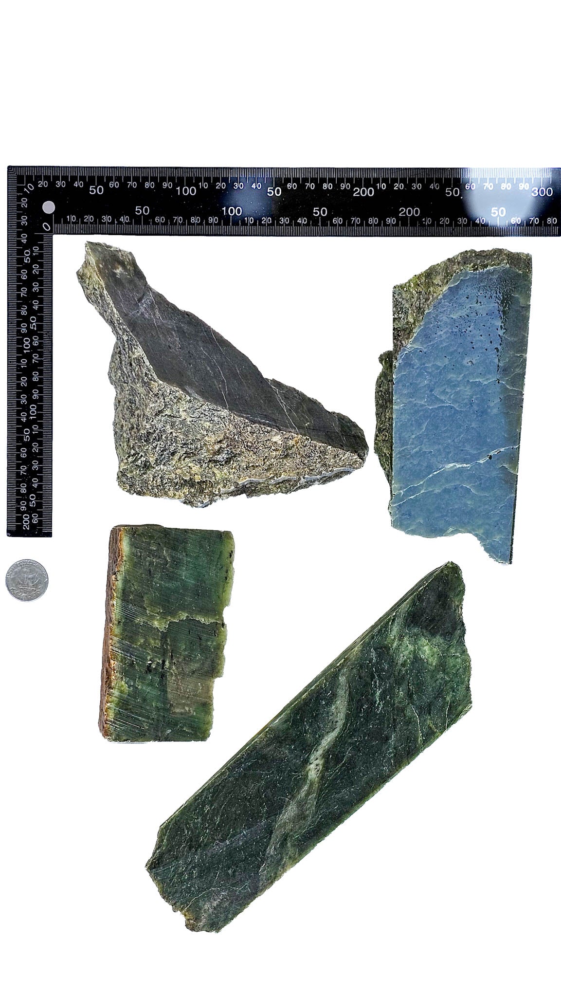 2.661kg - C Grade - Nephrite Rough Combo