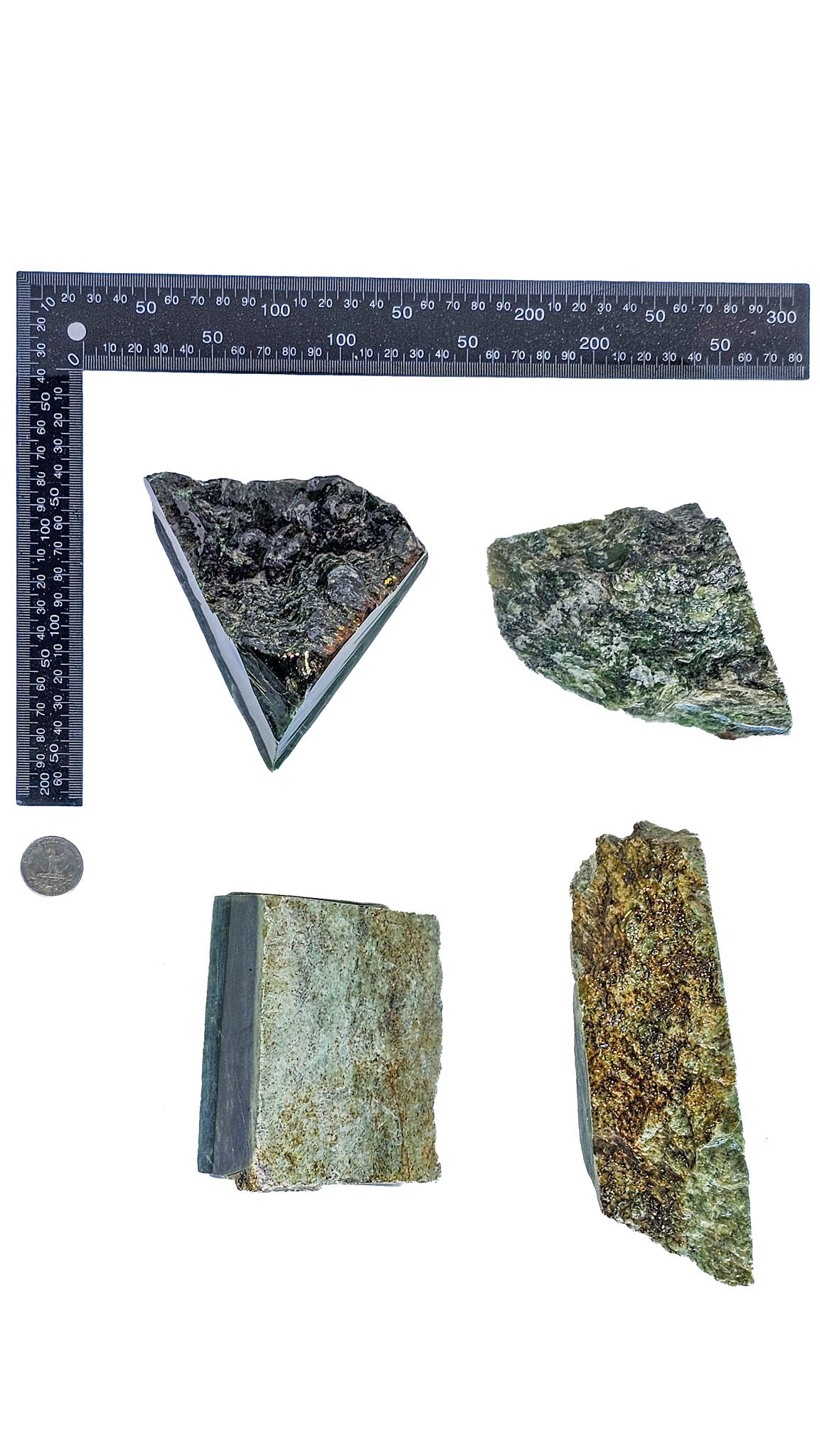 2.929kg - B+ Grade - Nephrite Rough Combo