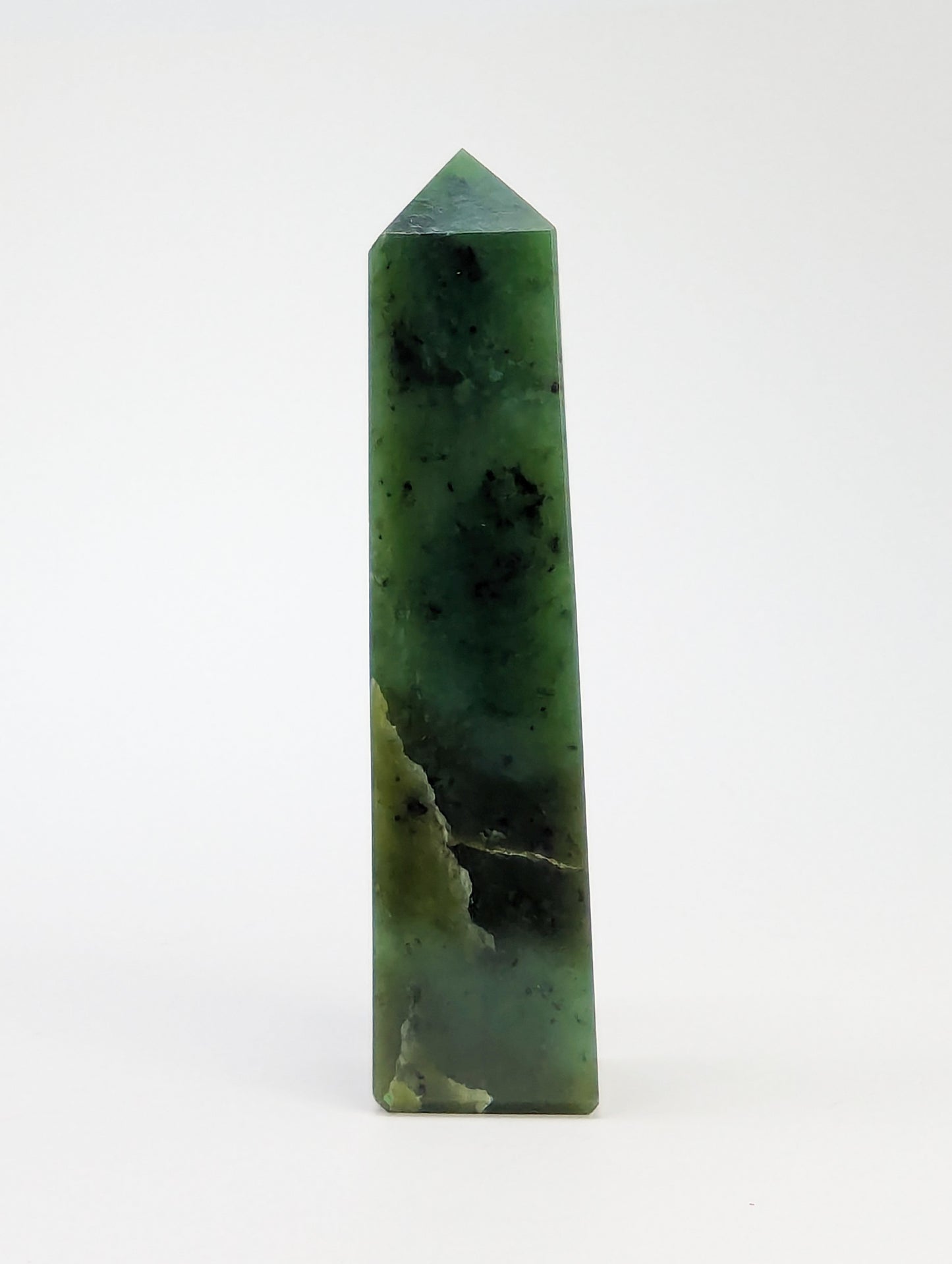 British Columbia Nephrite - Obelisk - B+ Grade - 1pc - 170g