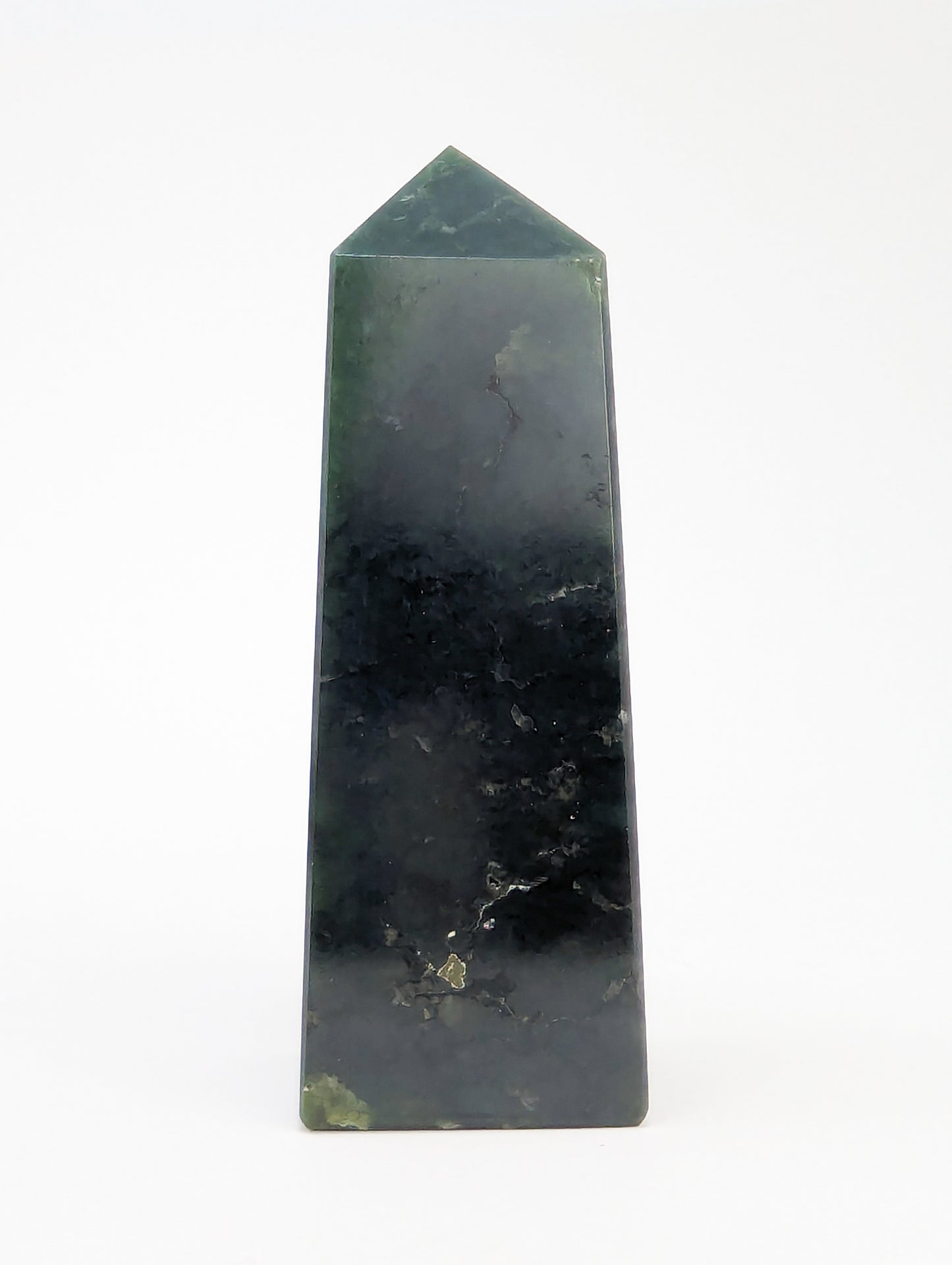 British Columbia Nephrite - Obelisk - B+ Grade - 1pc - 432g