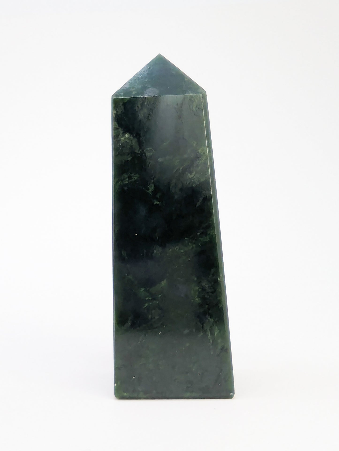 British Columbia Nephrite - Obelisk - B+ Grade - 1pc - 432g