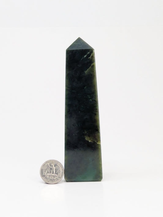 British Columbia Nephrite - Obelisk - C Grade - 1pc - 453g