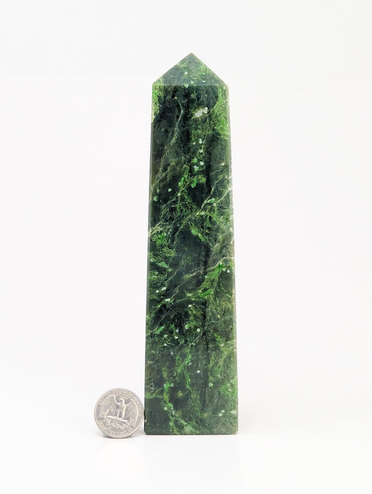 British Columbia Nephrite - Obelisk - C Grade - 1pc - 939g