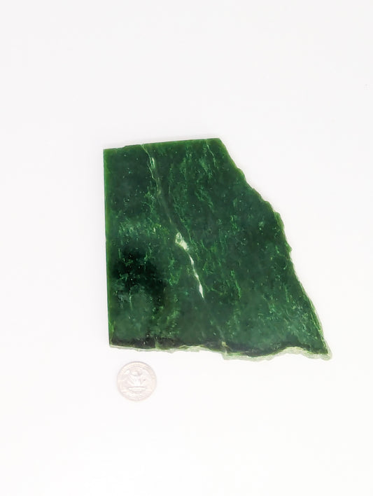 British Columbia Nephrite - Slab - A Grade - 1pc - 305g