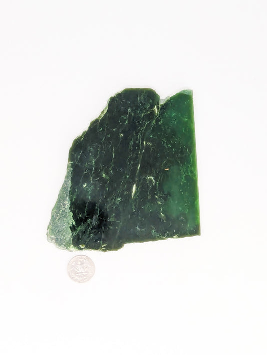 British Columbia Nephrite - Slab - A Grade - 1pc - 328g