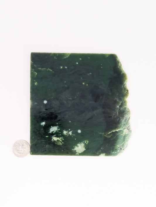 British Columbia Nephrite - Slab - B+ Grade - 1pc - 341g