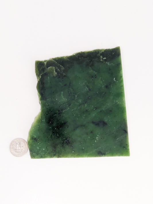 British Columbia Nephrite - Slab - B+ Grade - 1pc - 343g