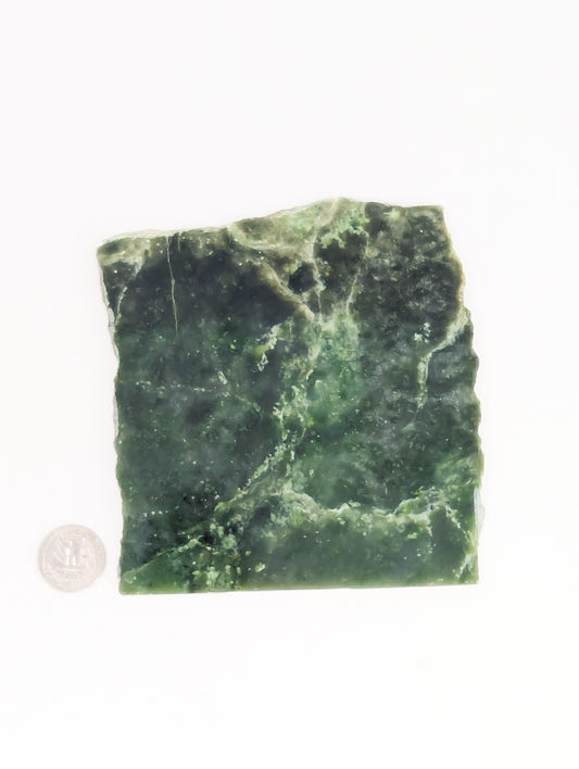 British Columbia Nephrite - Slab - B Grade - 1pc - 385g