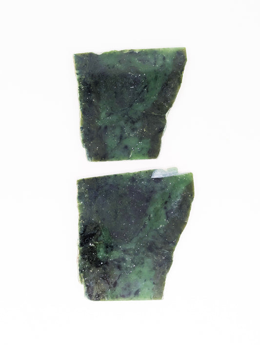 British Columbia Nephrite - Slab - B Grade - 2pc - 533g
