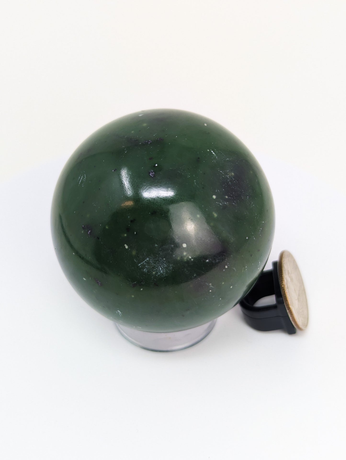 British Columbia Nephrite - Sphere - Grade A - 1pc - 342g