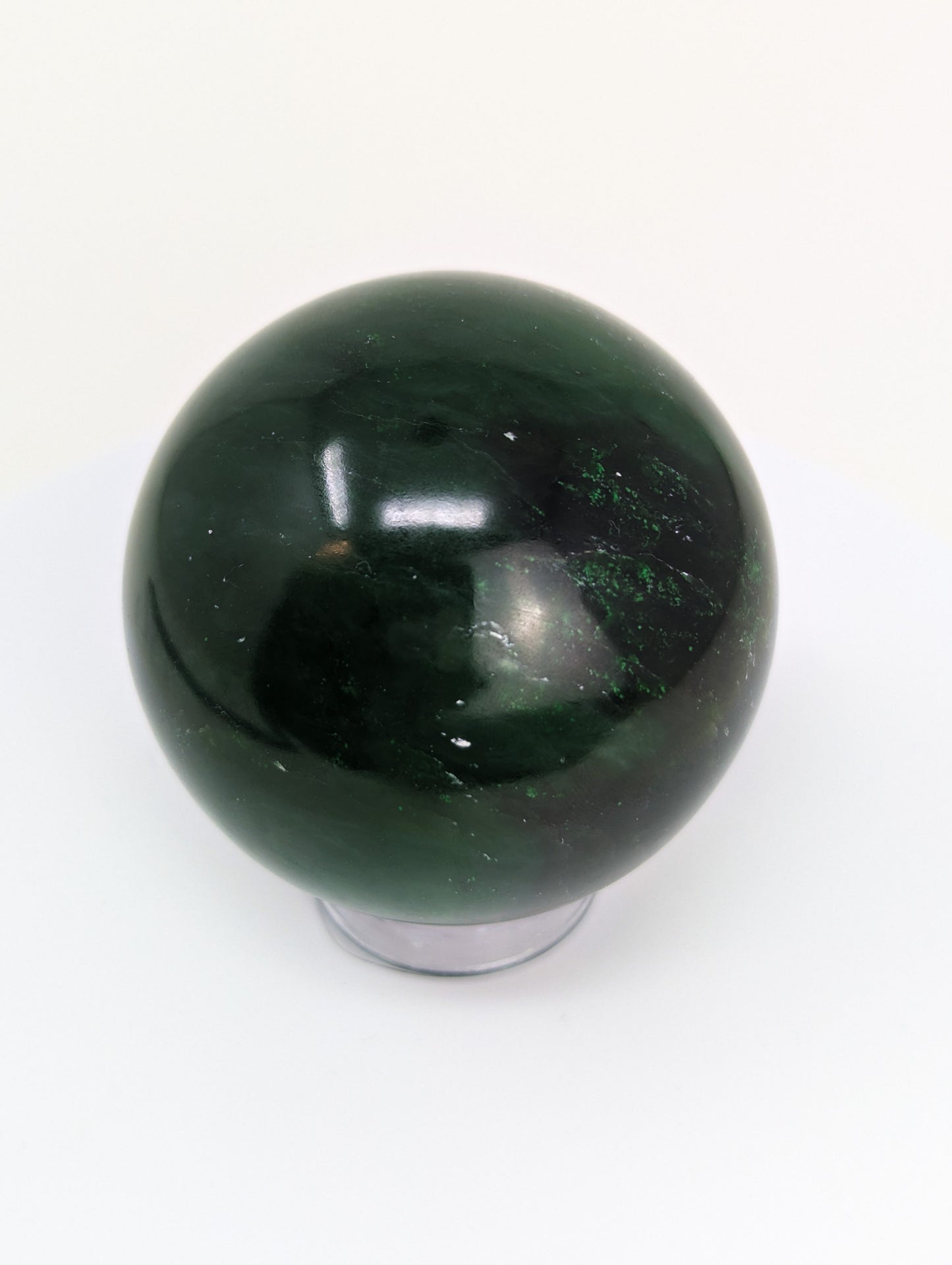 British Columbia Nephrite - Sphere - Grade A - 1pc - 397g