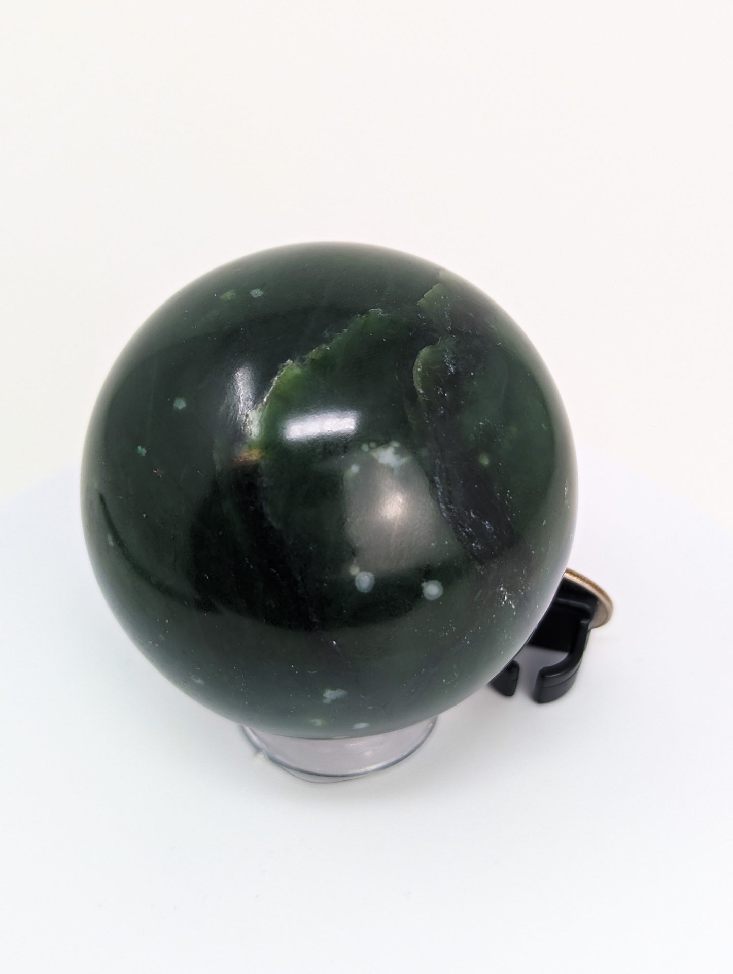 British Columbia Nephrite - Sphere - Grade A - 1pc - 523g