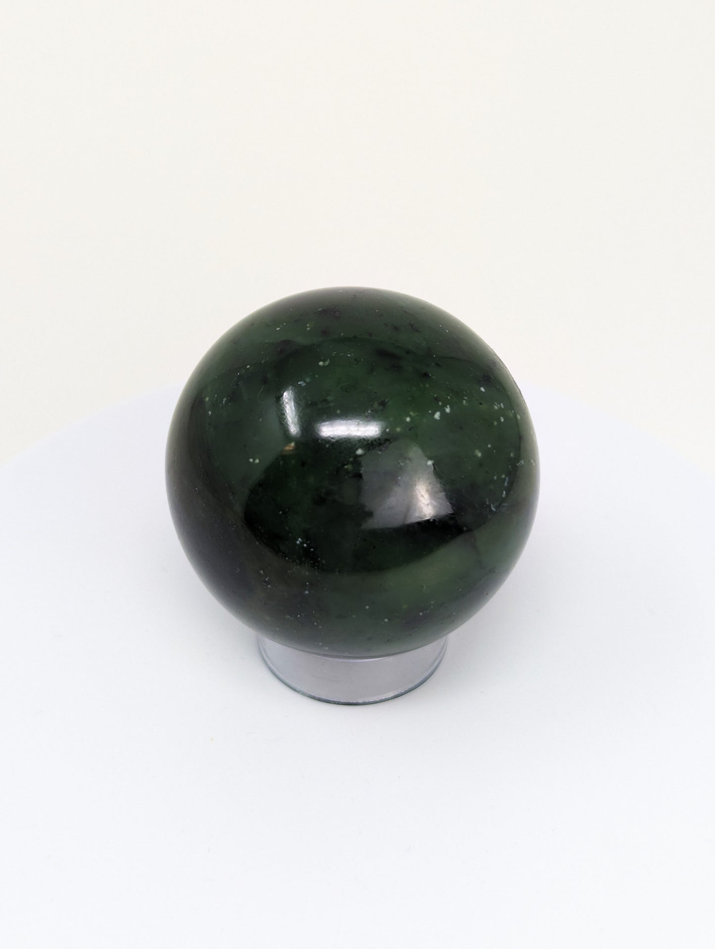 British Columbia Nephrite - Sphere - Grade B+ - 1pc - 289g