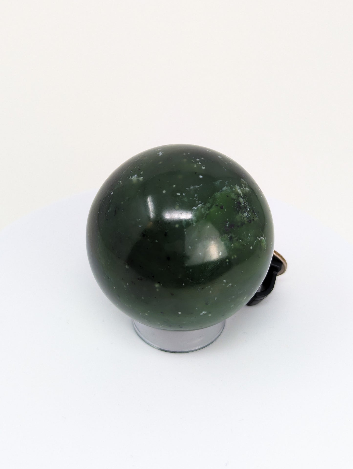 British Columbia Nephrite - Sphere - Grade B+ - 1pc - 309g