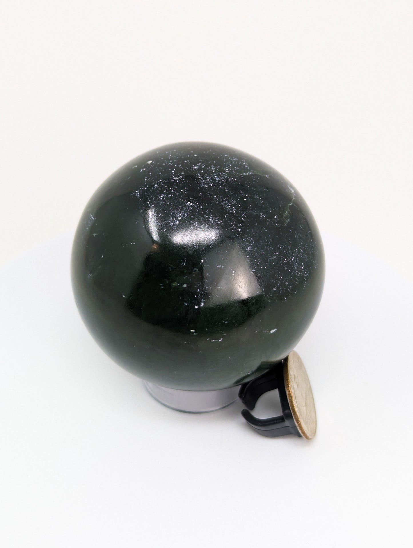 British Columbia Nephrite - Sphere - Grade B+ - 1pc - 430g