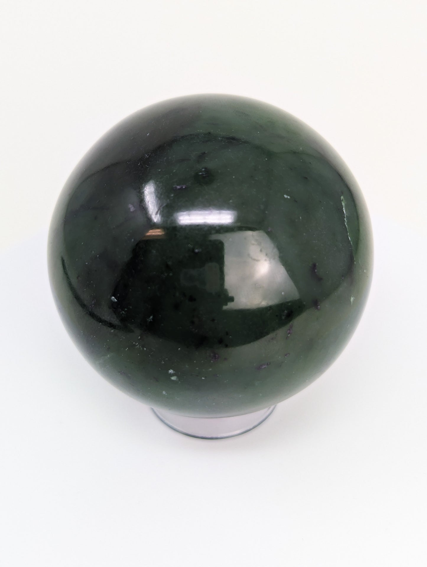 British Columbia Nephrite - Sphere - Grade B+ - 1pc - 460g