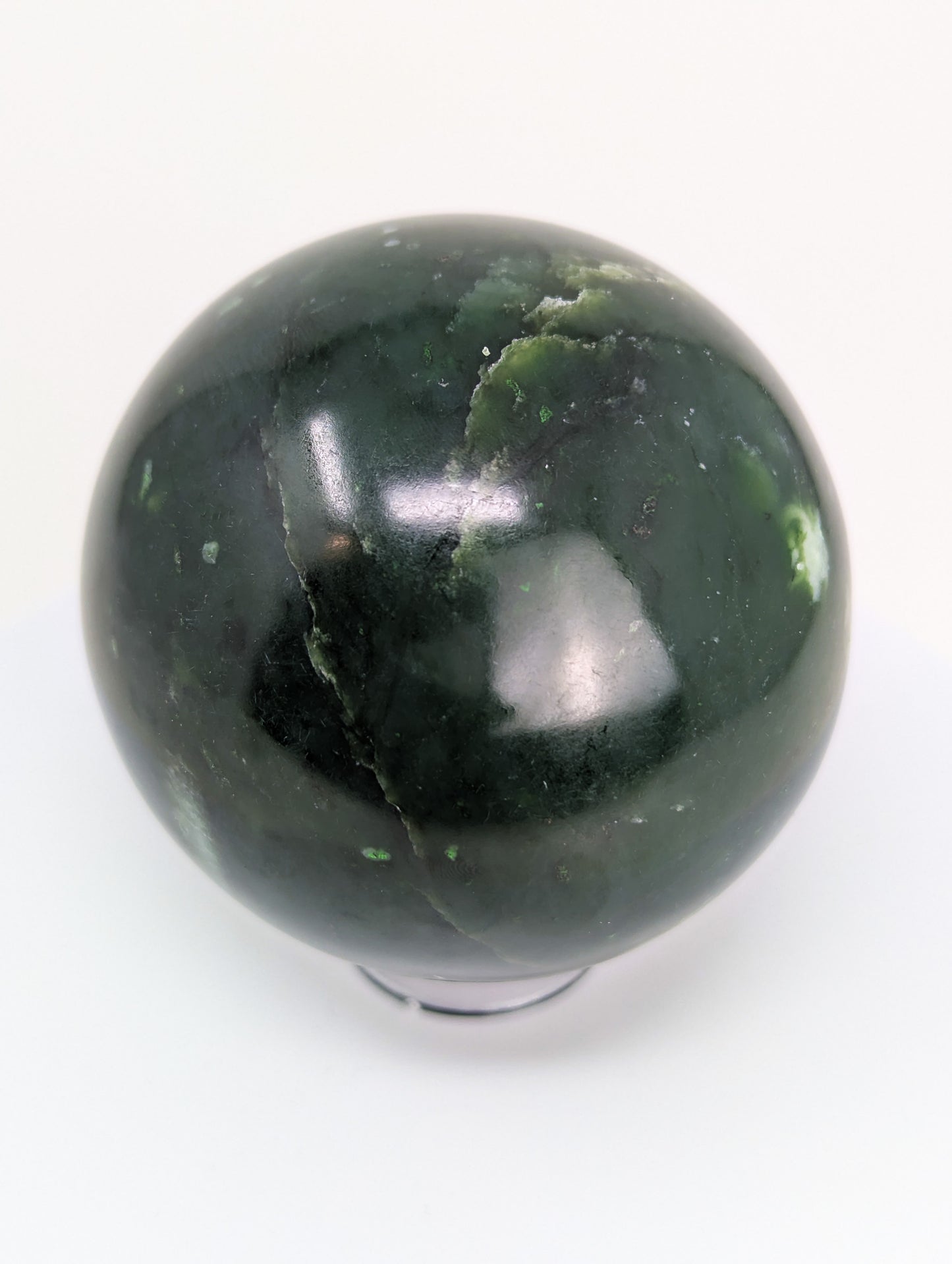British Columbia Nephrite - Sphere - Grade B+ - 1pc - 704g