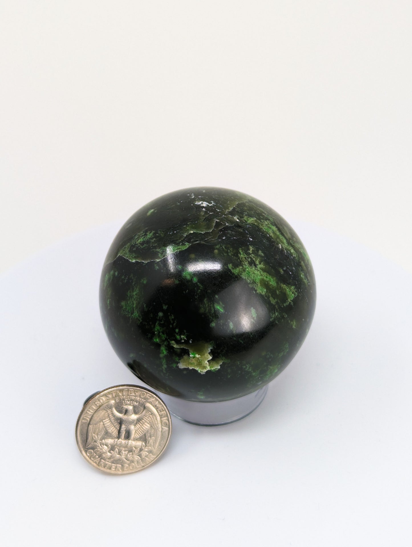 British Columbia Nephrite - Sphere - B Grade - 1pc - 255g