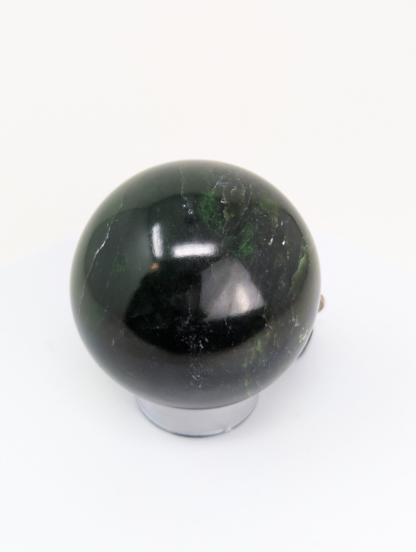 British Columbia Nephrite - Sphere - Grade B - 1pc - 310g