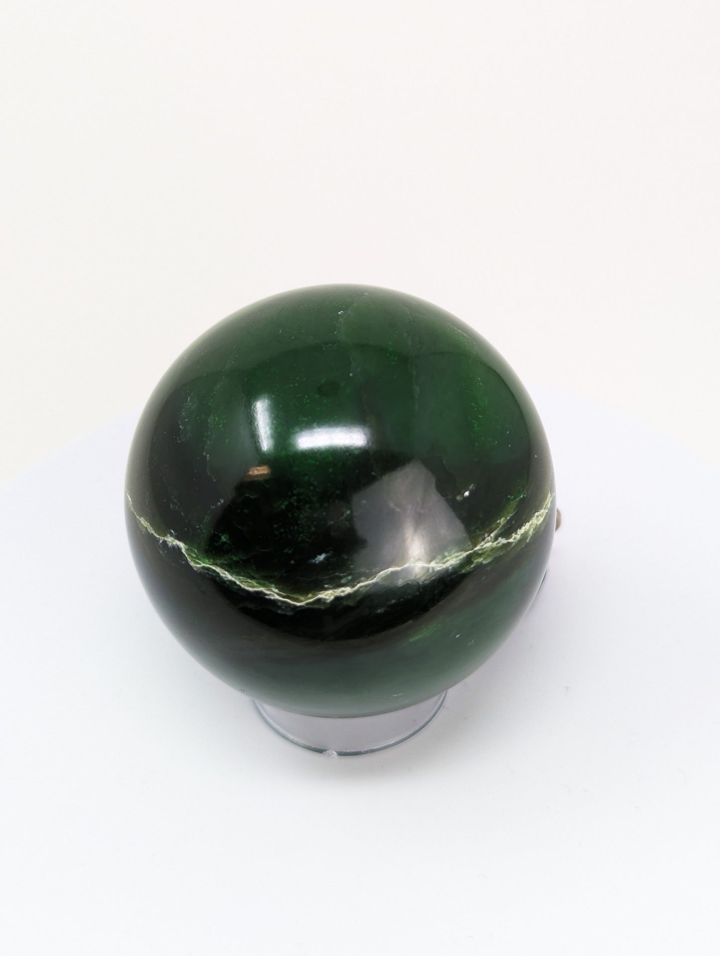 British Columbia Nephrite - Sphere - B Grade - 1pc - 358g
