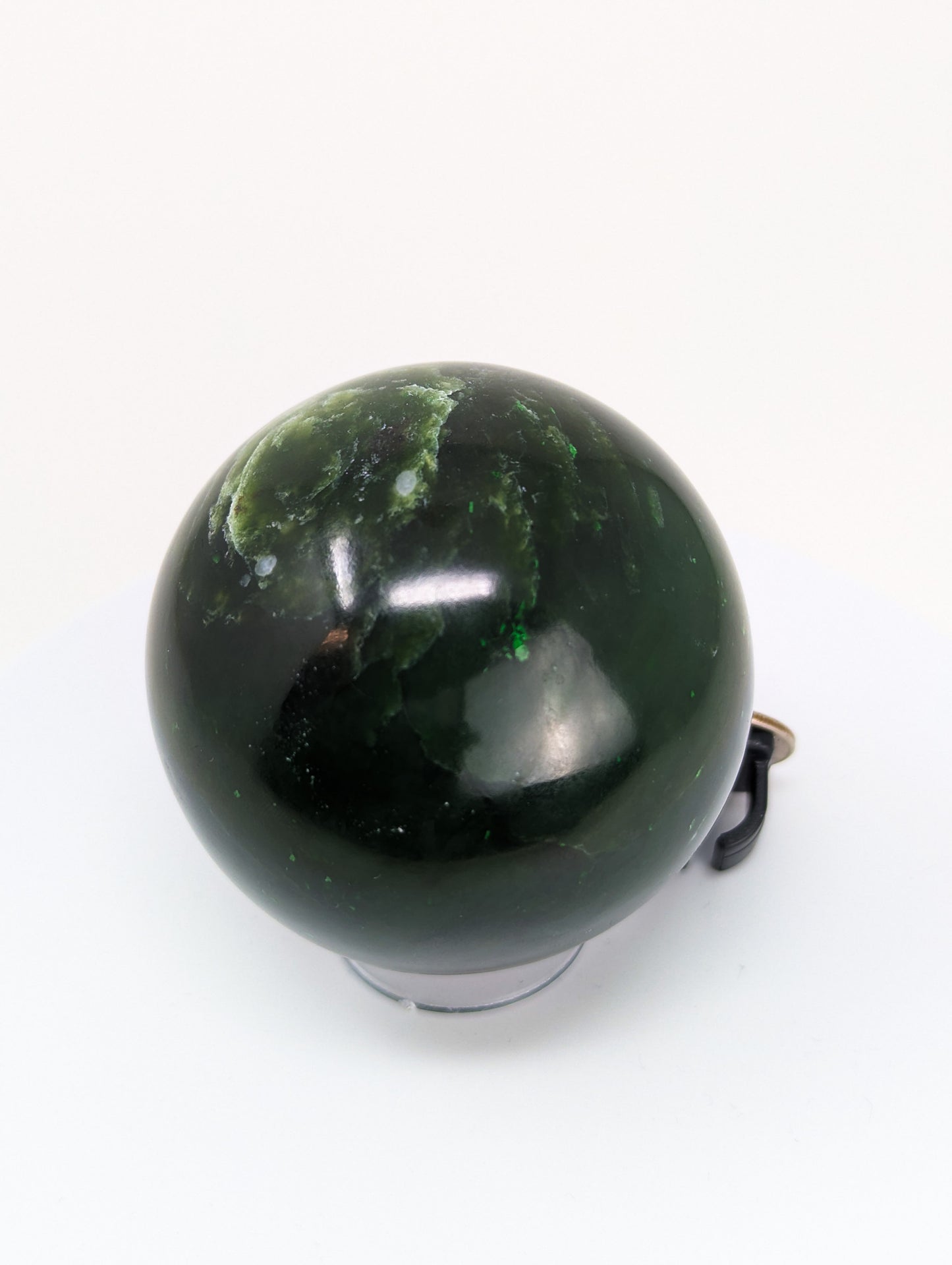 British Columbia Nephrite - Sphere - B Grade - 1pc - 434g