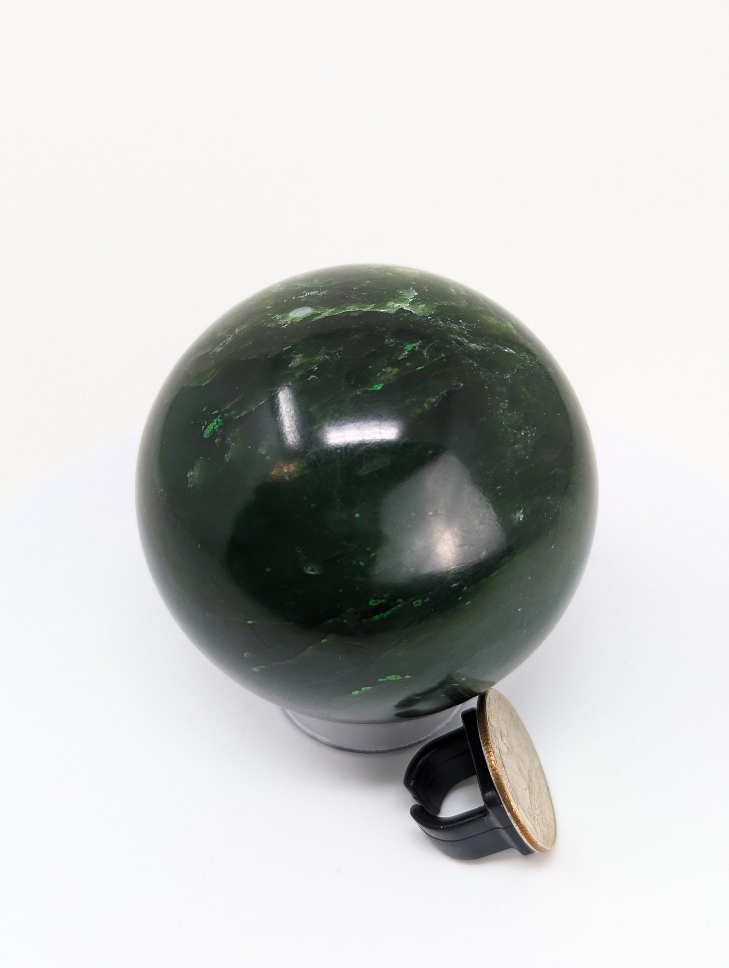 British Columbia Nephrite - Sphere - B Grade - 1pc - 434g