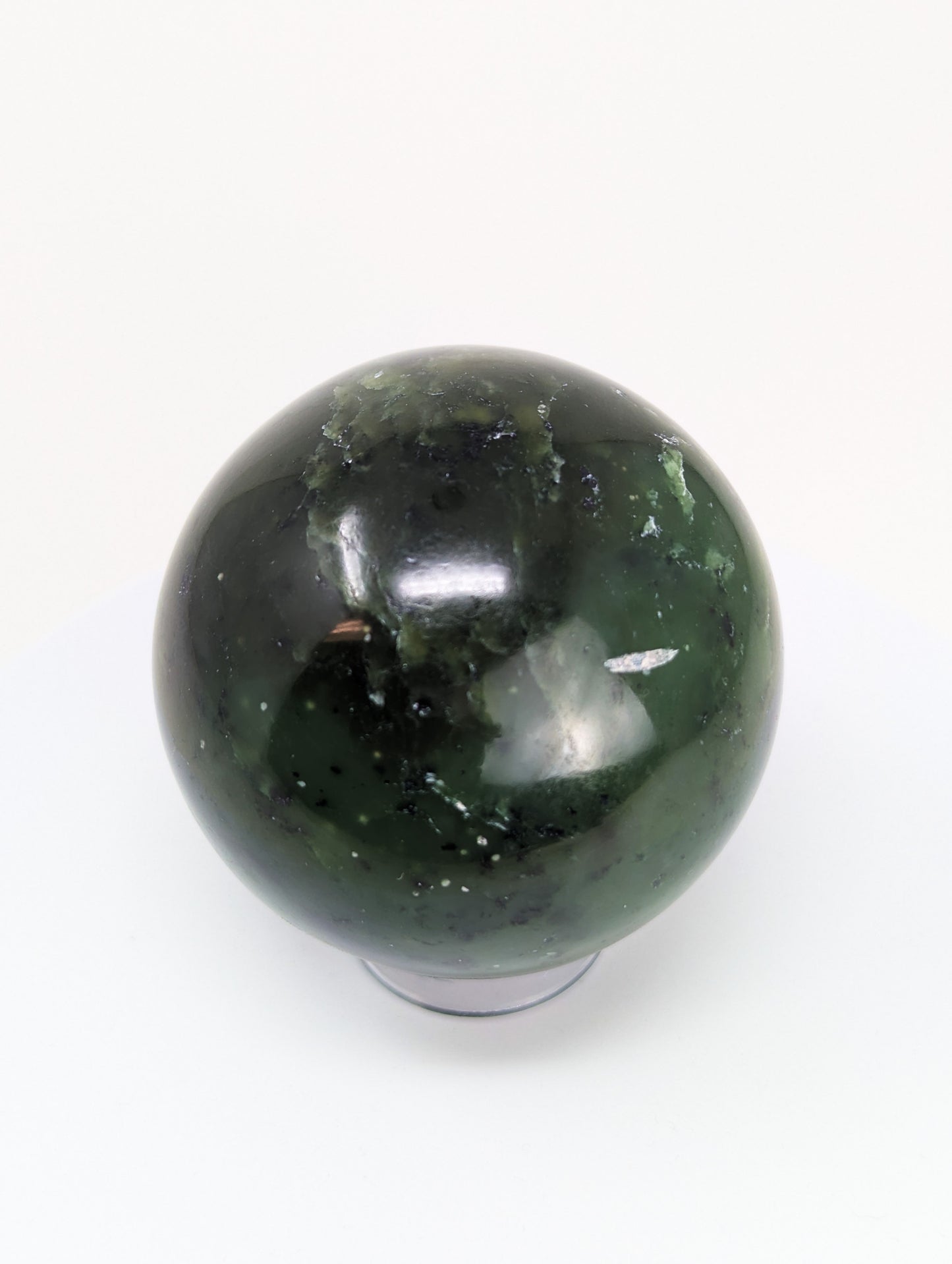 British Columbia Nephrite - Sphere - B Grade - 1pc - 481g