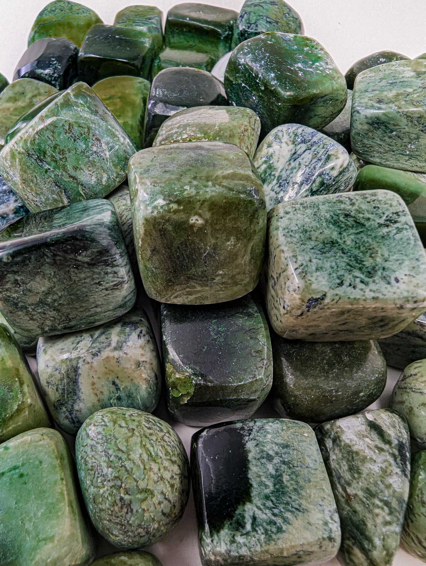 British Columbia Nephrite - Tumble - Character Grade - 1kg