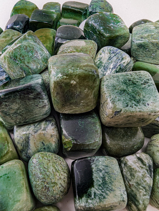 British Columbia Nephrite - Tumble - Character Grade - 1kg
