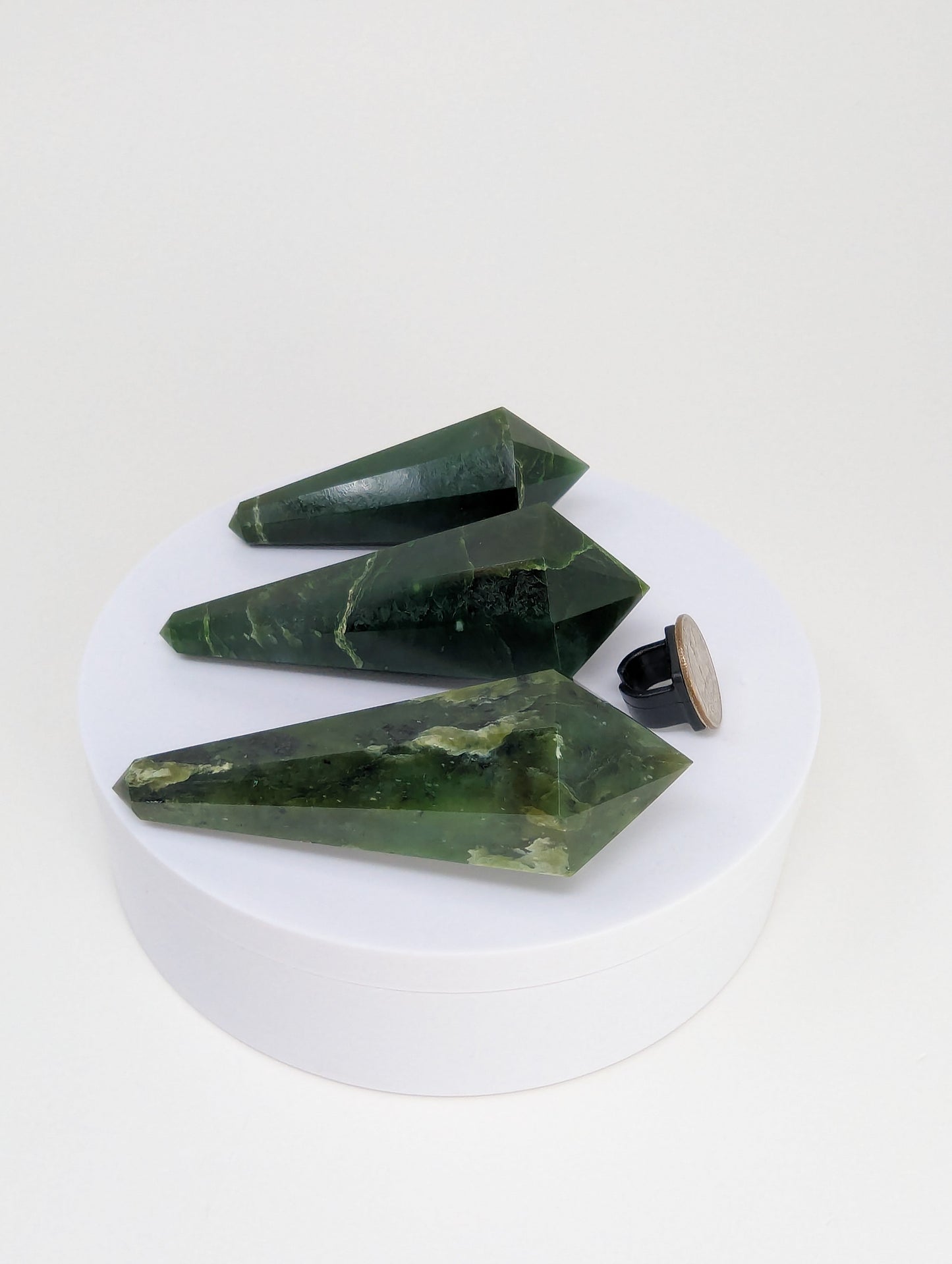 British Columbia Nephrite - Vogel - B Grade - 3pc - 396g