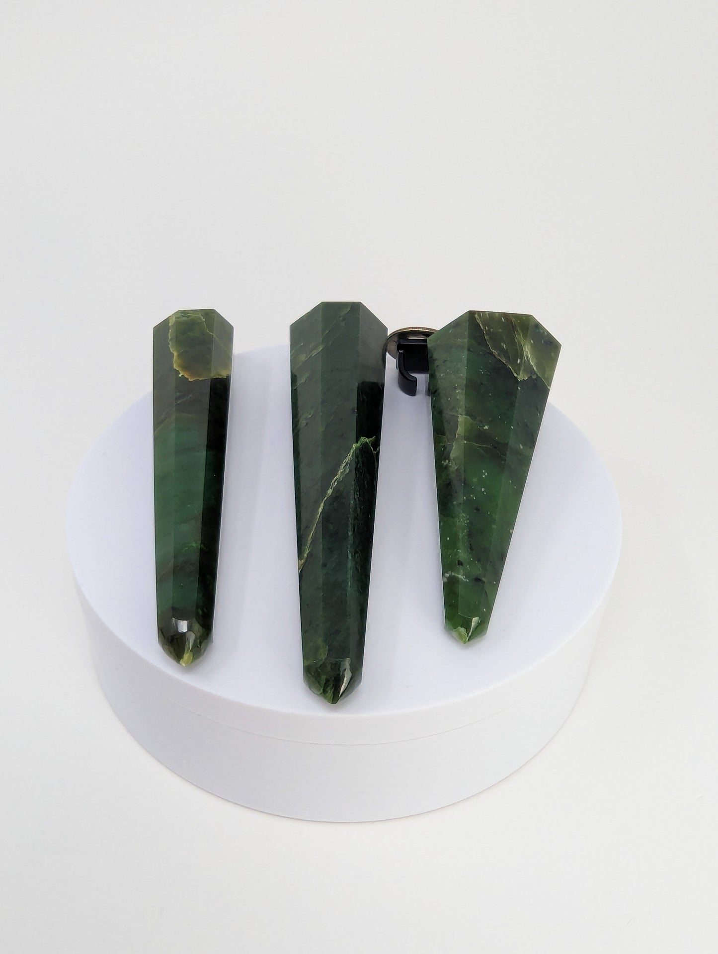 British Columbia Nephrite - Vogel - B Grade - 3pc - 536g