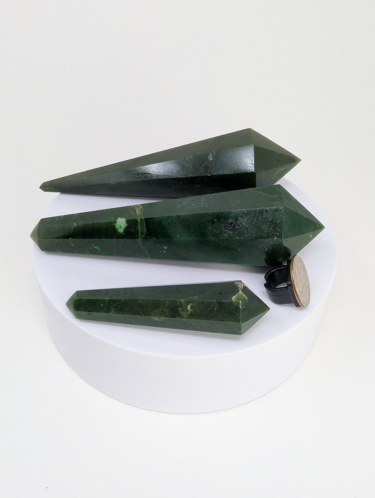 British Columbia Nephrite - Vogel - B Grade - 3pc - 548g