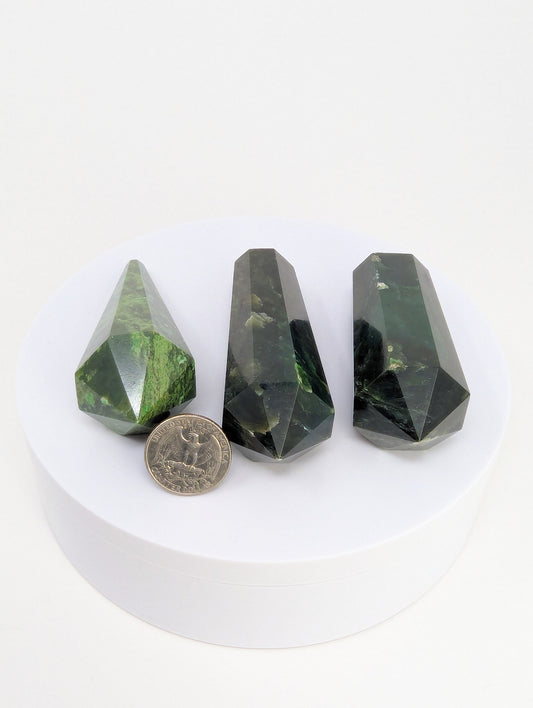 British Columbia Nephrite - Vogel - C Grade - 3pc - 386g