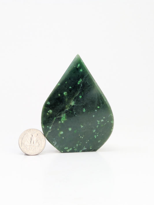 British Columbia Nephrite - Flame - A Grade - 1pc - 277g