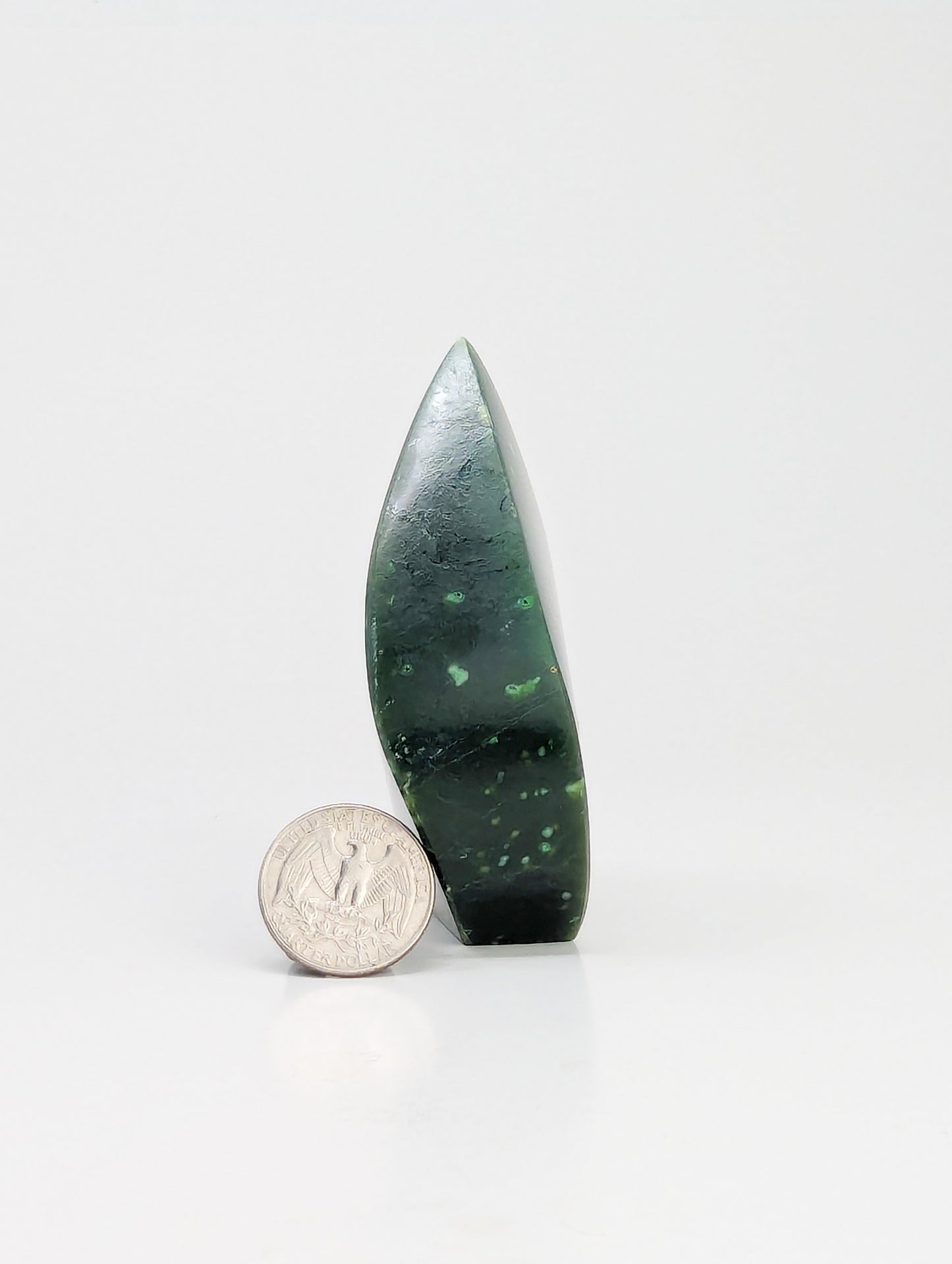 British Columbia Nephrite - Flame - A Grade - 1pc - 277g