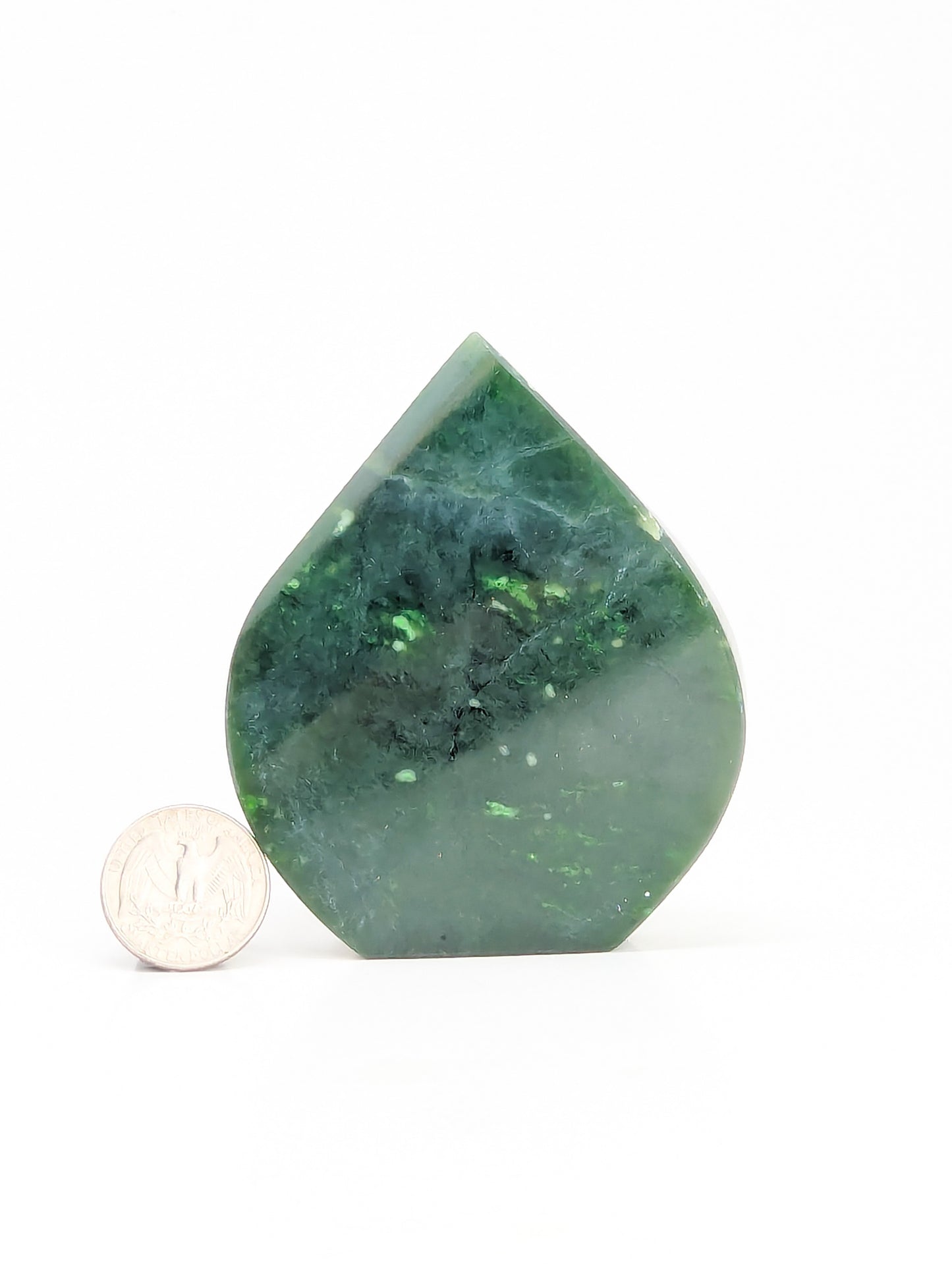 British Columbia Nephrite - Flame - A Grade - 1pc - 309g