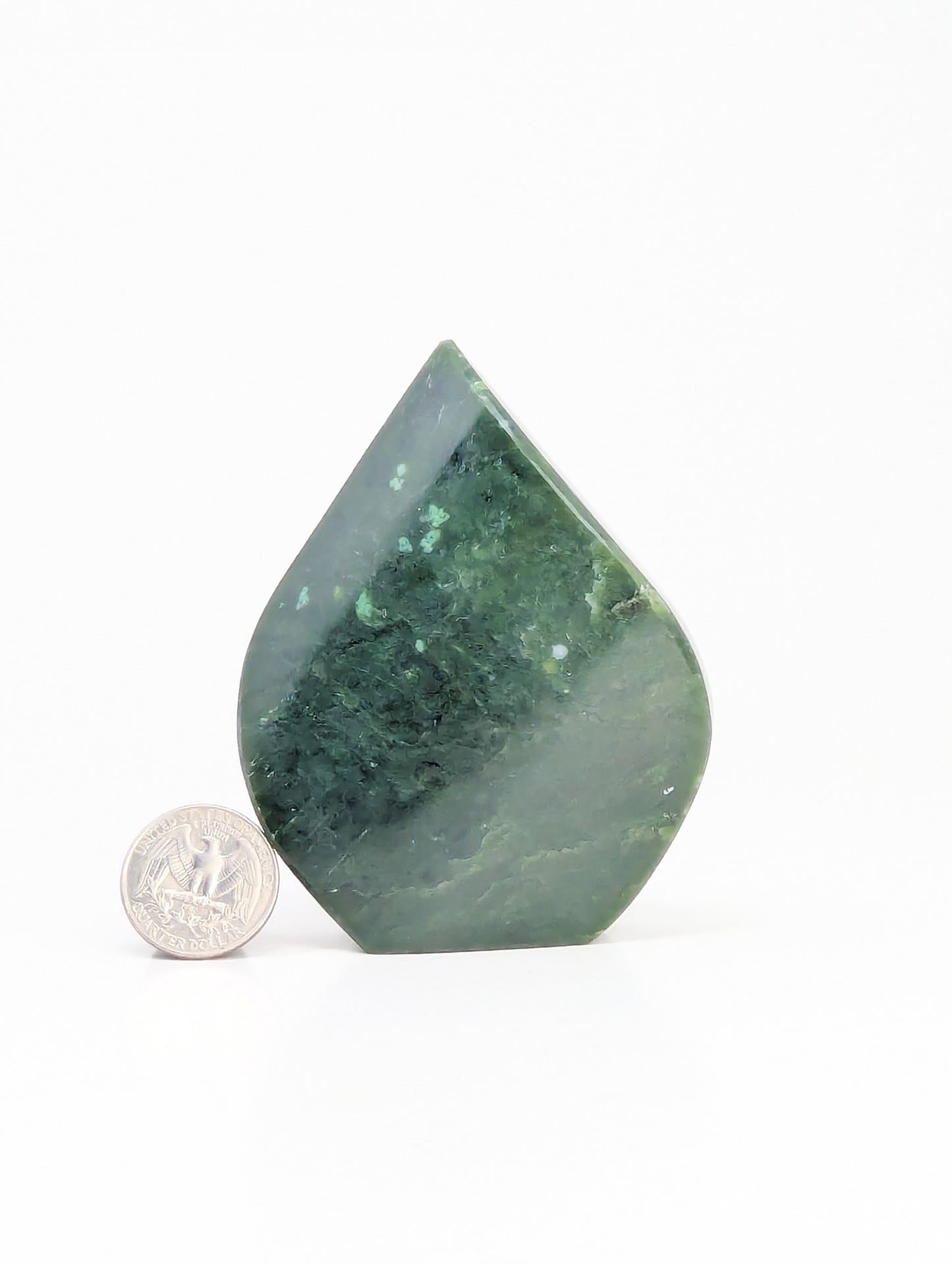British Columbia Nephrite - Flame - A Grade - 1pc - 317g