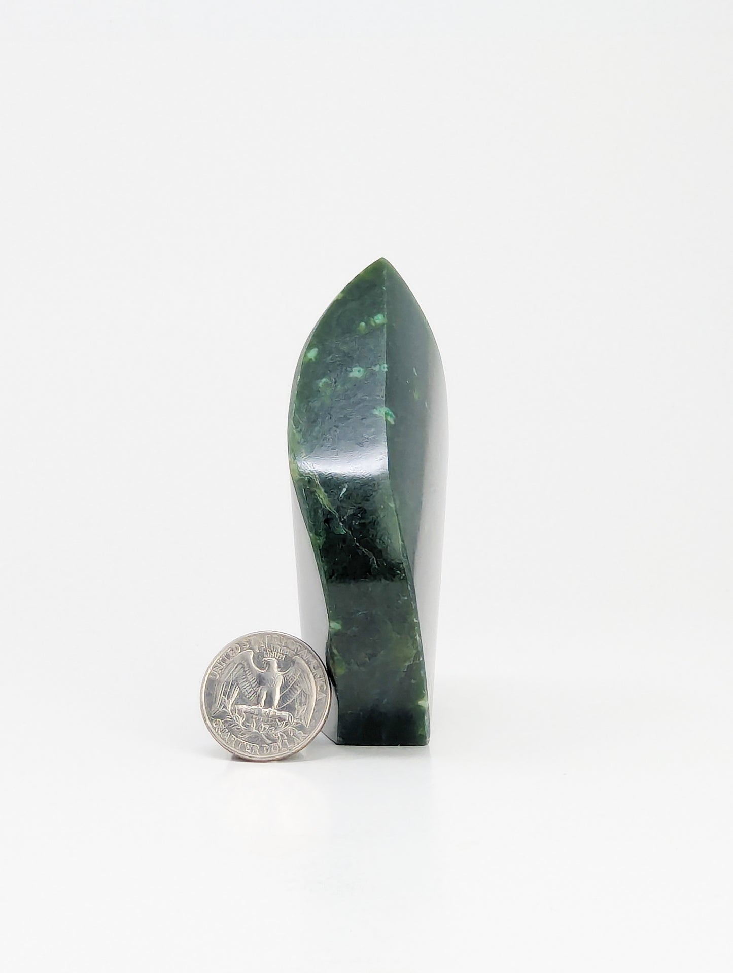 British Columbia Nephrite - Flame - A Grade - 1pc - 317g