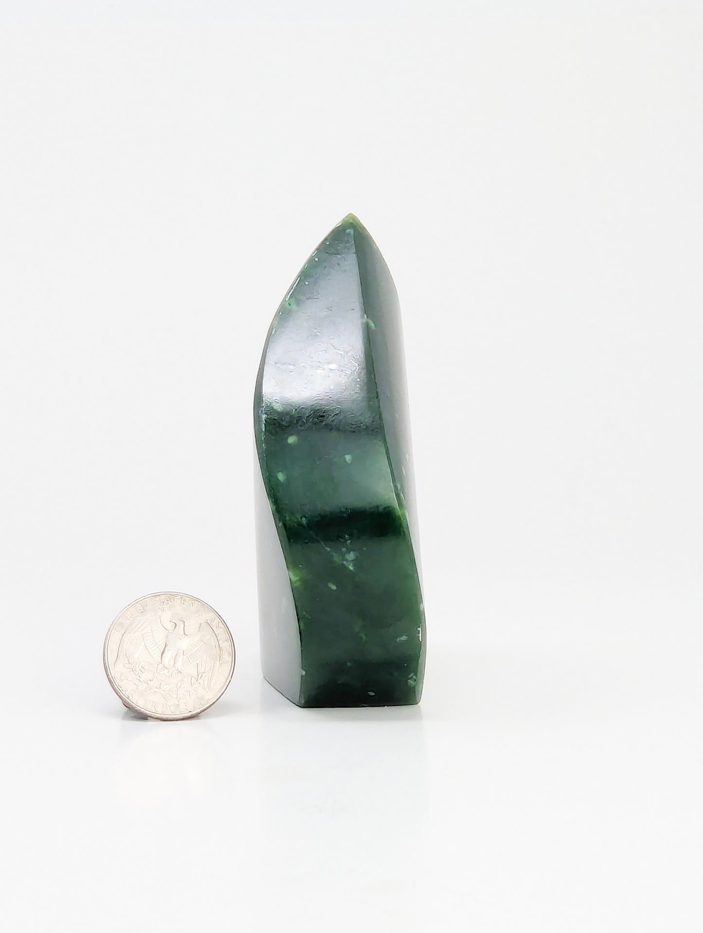 British Columbia Nephrite - Flame - A Grade - 1pc - 342g