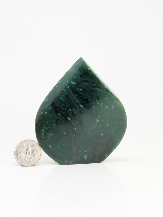 British Columbia Nephrite - Flame - A Grade - 1pc - 349g