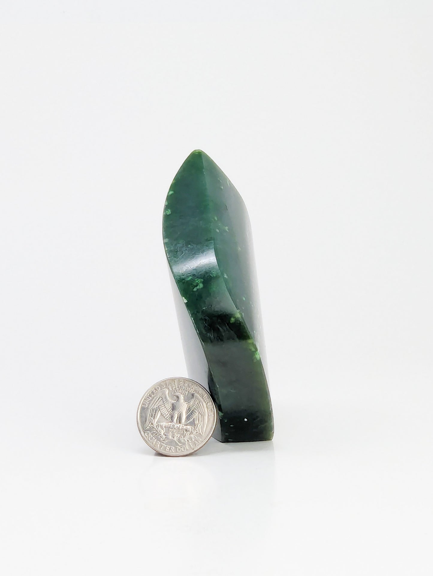 British Columbia Nephrite - Flame - A Grade - 1pc - 349g