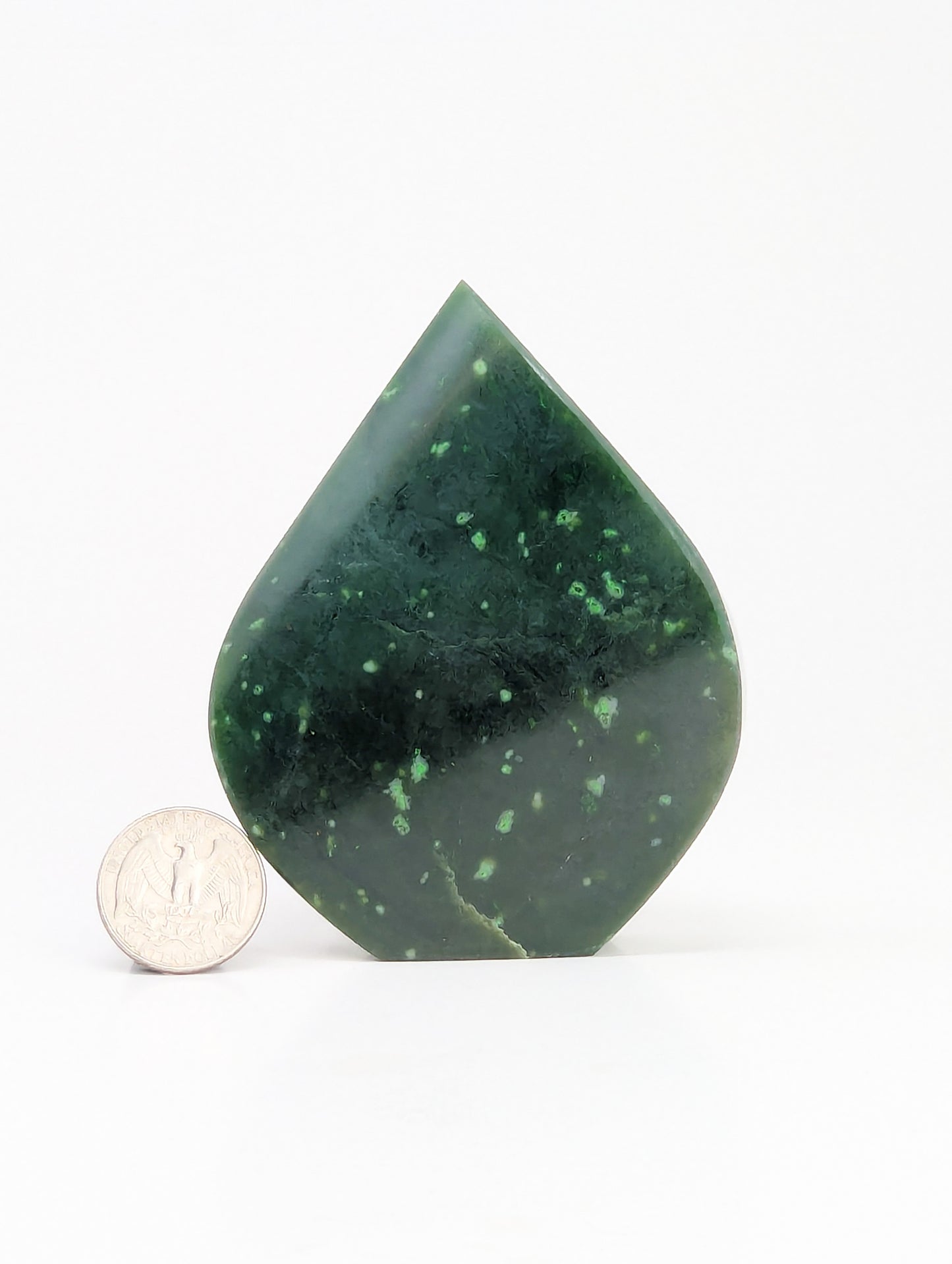 British Columbia Nephrite - Flame - A Grade - 1pc - 371g