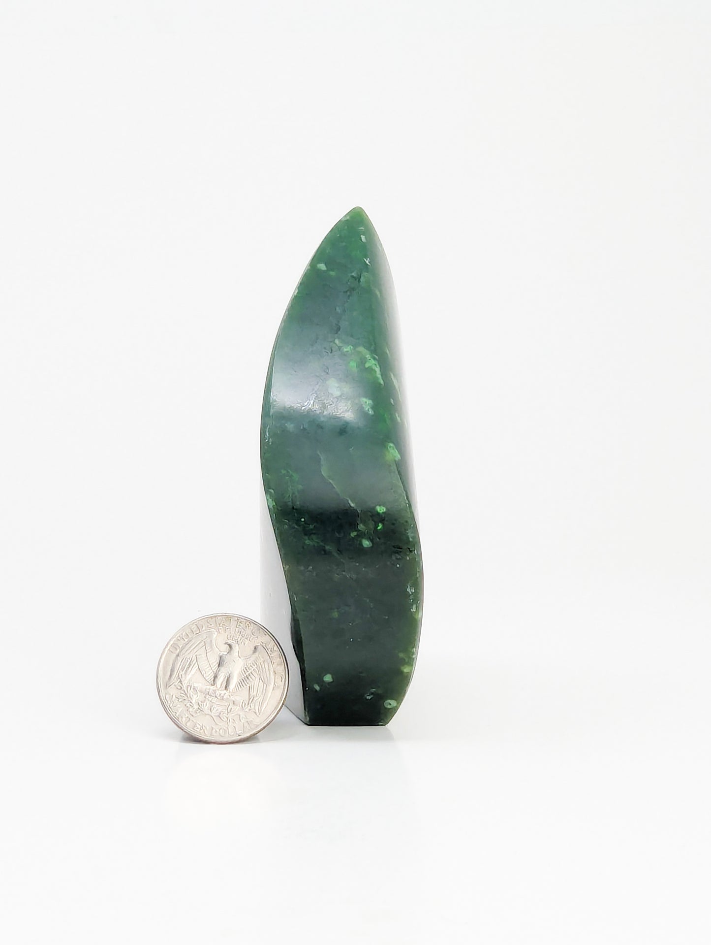 British Columbia Nephrite - Flame - A Grade - 1pc - 371g