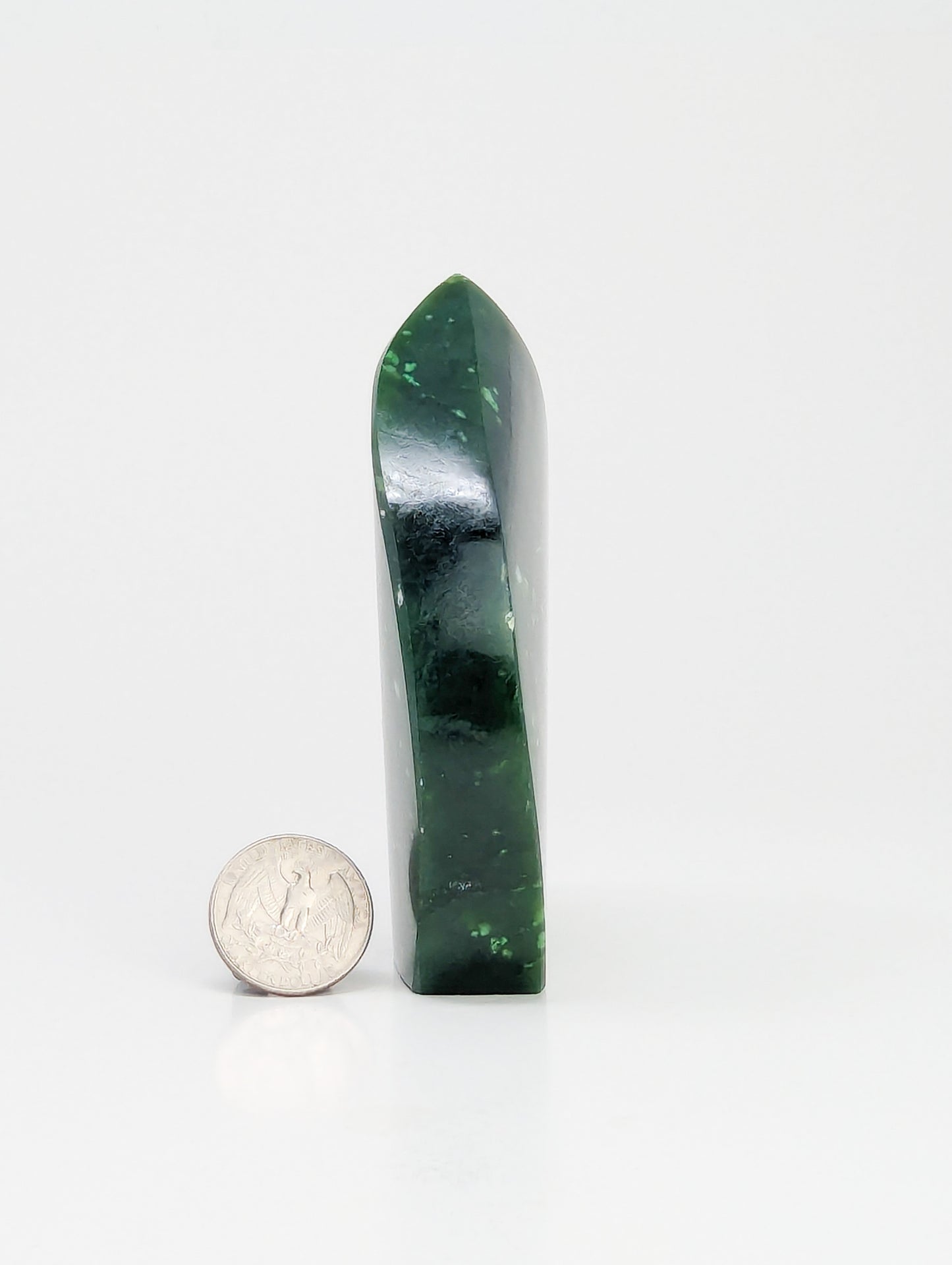 British Columbia Nephrite - Flame - A Grade - 1pc - 380g