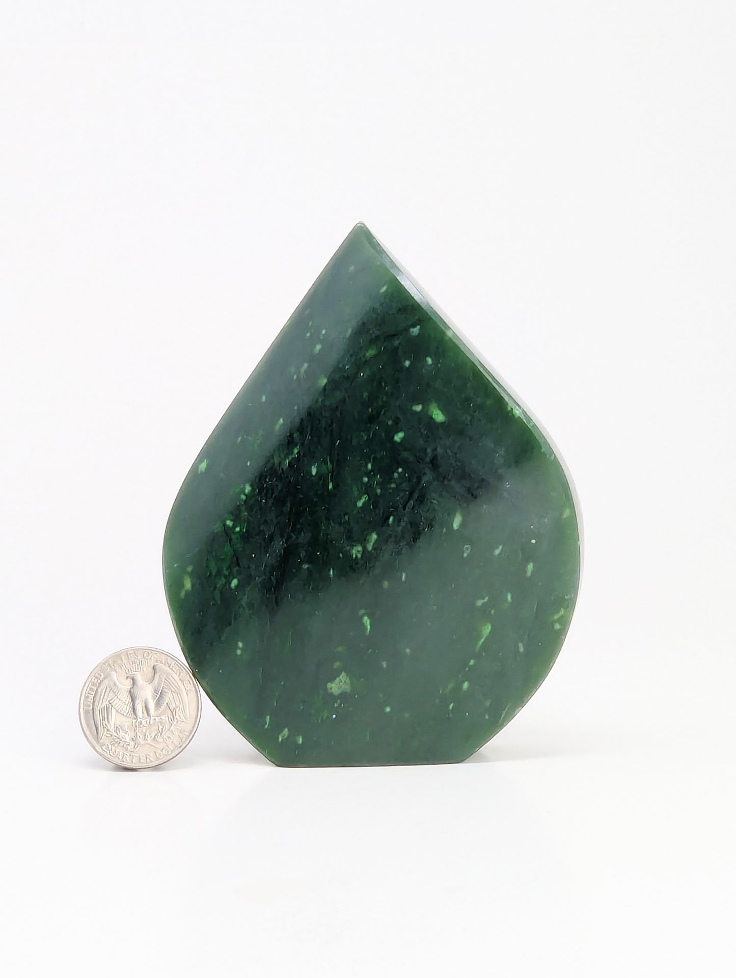 British Columbia Nephrite - Flame - A Grade - 1pc - 419g