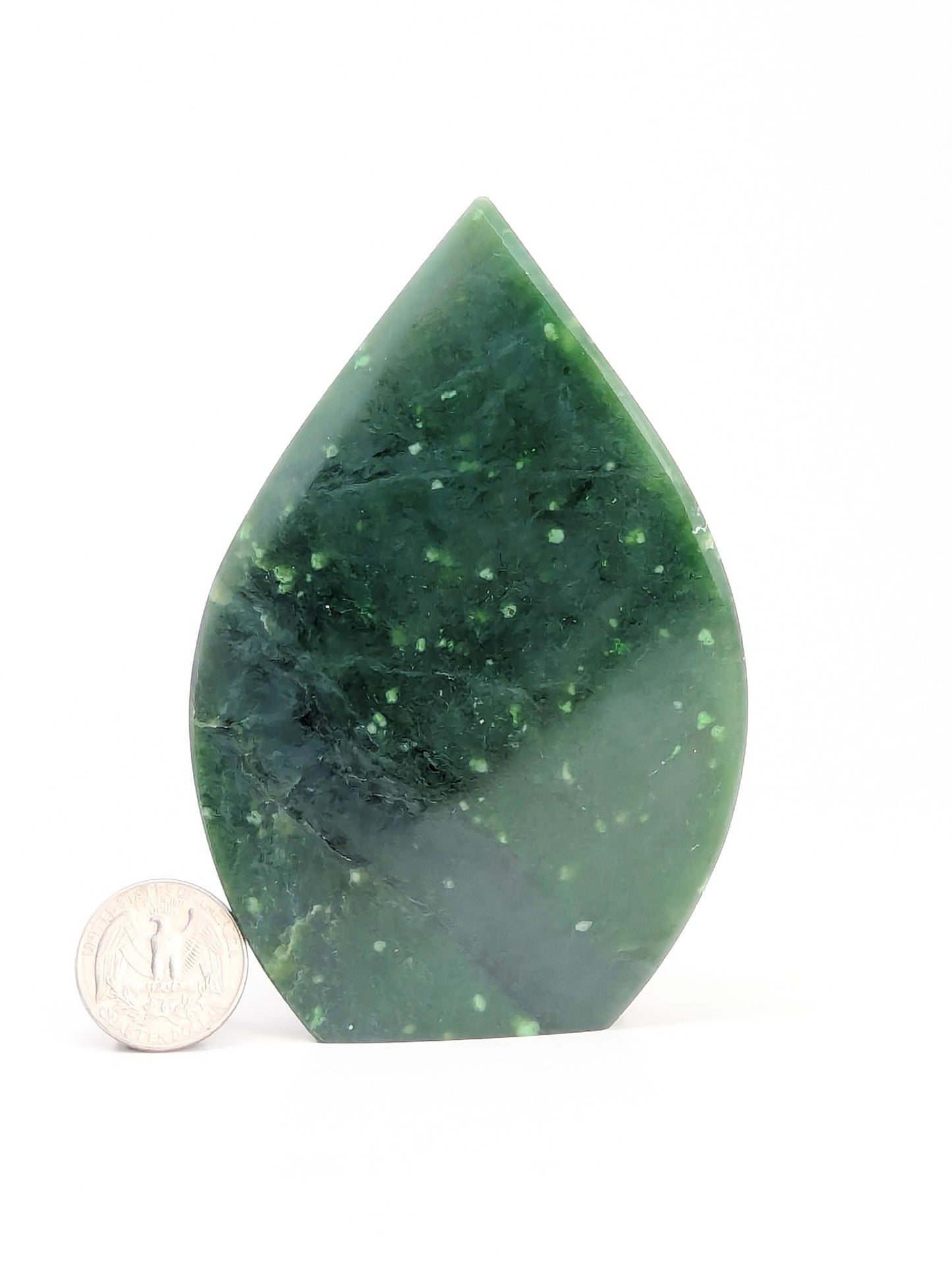 British Columbia Nephrite - Flame - A Grade - 1pc - 448g