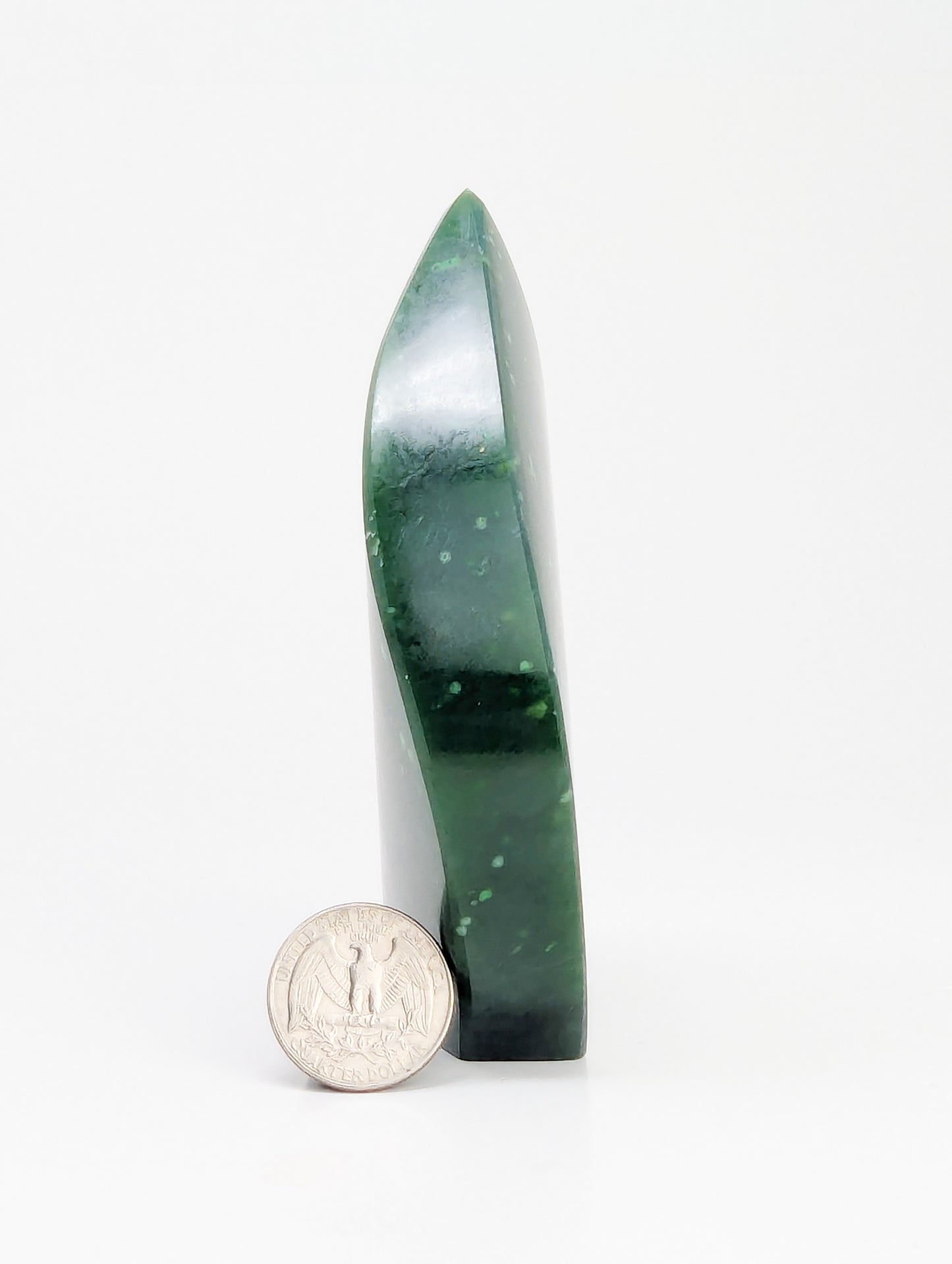 British Columbia Nephrite - Flame - A Grade - 1pc - 448g